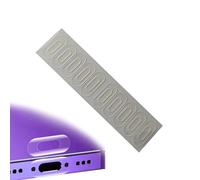 Transparent Type-C Charging Port Protective Film 10pcs Hydrogel Screen Protector For phone Phones Speaker Holes Soft High-Definition Film Scratch-Resistant Stickers For Smartphone Charging Interface