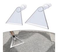 Transparent Upholstery Extraction Nozzle for Carpet and Furniture Cleaning Needs (large clear tip)