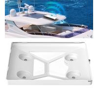 Transparent Vehicle Mount For Starlink Mini, Hail-Resistant Fully Enclosed Car Bracket Suitable For RV Yacht Bus Installation(White)