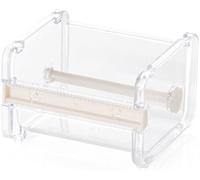 Transparent Visible Washi Packaging Tape Dispenser DIY Sticker Roll Tape Cutter Holder Storage Tape Cutting Multi Tape Dispenser Tape Holder Desktop Office Tape Holder Dispenser