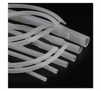 Transparent Water Pipes， Clear Transparent Silicone Hose, I.D 2~7mm, Heat Resistant Flexible Aquarium Elastic Aeration Hose Flexible Water Pipe(100cm 5x8mm)