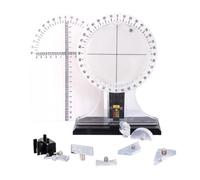 Transparent Water Tank Light Reflection & Refraction Demonstrator | PP Metal Dual Liquid-Solid Medium Light Path Optics
