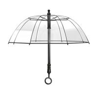 Transparent Water Umbrella - Spray Squirter Toy, Long Handle Rain Shelter with Fun Design, Interactive Play Accessory with Safe Material, Outdoor Gadget for Fighting Games Adults