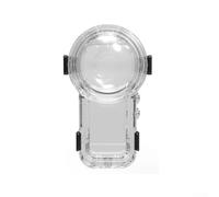 Transparent Waterproof Case for Insta360 X5, 60m Underwater Use with Robust PC+PMMA Construction
