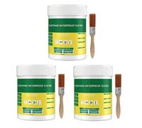 Transparent Waterproof Coating Agent Invisible Waterproof Agent Waterproof Insulation Sealant, Waterproof Sealant Outdoor Polyurethane Construction Adhesive Spray Rubber Sealant Coating (100gx3)