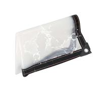 Transparent Waterproof Tarpaulin 3x6m, UV-Resistant Heavy-Duty PVC Cover with Eyelets, Outdoor Rain Protection for Camping, Gardening, and Weatherproofing
