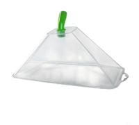 Transparent Windproof Sprayer Nozzle with Filter for M14x1.5 Agricultural | ABS Plastic Fan-shaped Design Blocks Wind Prevents Splashing For Agriculture & Gardening Easy Install