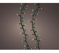 Transparent Wire Warm White Light-8 Functions 750LED Twinkle Compact 16m with TR