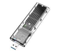 Transparently USB Solid Disk Housing Case B/B+M Solid Disk Fast Speed USB3.0 Gen1 Connection Box Dock Case