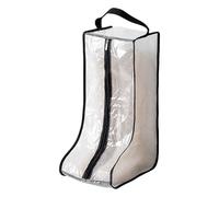 Transparents Boot Storage Solution for Fashion Enthusiasts Clear Shoes Covers for Home Storage and Travel Use
