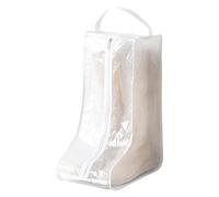 Transparents Boot Storage Solution for Fashion Enthusiasts Clear Shoes Covers for Home Storage and Travel Use