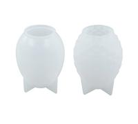 Transparents Dragons Mold Flexible Epoxy Plaster Eggs Silicone Nonstick Easter Silicone Ornament Night Light Molds for Resin