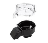 Transparents Lid and Cutter Base for DGB-500G Coffee Maker Easy Installation Grinder Lid Kitchen Appliance Accessories Easy to Clean Grinder Parts