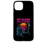 Transplant My Scars Tell a Story Vintage Mens Surgery Patien Case for iPhone 15 Plus