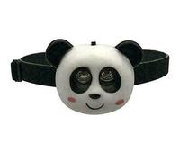 Transplant Panda LED Headlamp, Animal Shaped, 2-Modes, Head Torch for Kids & Adults, Bright Headlight, Helmet (Black and White)