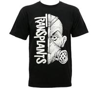 Transplants Band Half Mask Men T-Shirt Black XXL