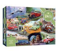 Transport | 24 XXL Piece Jigsaw Puzzle | Dementia Puzzle | Extra Large Piece Jigsaw Puzzle for Alzheimer’s | Premium 100% Recycled Board | Gift for Elderly Grandparents | Gibsons Games
