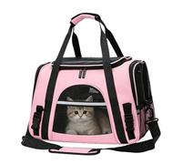 Transport Bag for Cats, Soft, Foldable Transport Box, Cat Carry Bag with Carry Handles, for Holidays, Walks, Hiking, Excursions, Camping, Picnic, Shopping, Travel