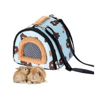Transport Bag for Small Animals, Winter Bag for Cold Climate, Shoulder Bag for Chinchilla, for Reptiles Chameleon Hedgehog Camping Short Outings Commuting Travel on