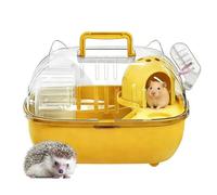 Transport Bag for Small Pets, Hiking Cage with Transparent Cover, Transport Pocket for Small Animals - for Rabbits and Lizards Transport Short Car Trips Picnic All