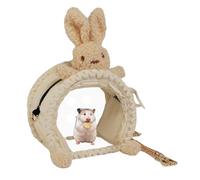 Transport box for small animals, transparent window, backpack cage, transport bag for on the go - for small such as bearded dragons, sugar bags, birds, hedgehogs, kittens, ferrets, hamsters when