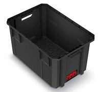 Transport Box Tool Box Module Box X-Block Load Capacity up to 50 kg Plastic Black 544 x 362 x 300 mm