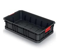 Transport Box Tool Box Storage Box Modular Plastic Black 520 x 327 x 125 mm