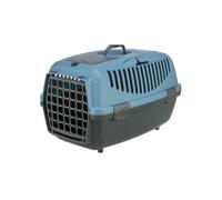 Transport box - TRIXIE - Capri 2 - Recycled - XS / S: 37 x 34 x 55 cm - Dark gray / Blue