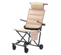 Transport Chairs for Seniors Lying and Sitting Wheeled Seat