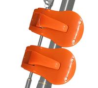 Transport clips for fishing rods, 2-piece non-slip grippers with secure holding function, non-slip multifunctional rod holder, for line guidance and rod positioning on the boat