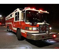 Transport Fire Engine In Cardboard Box 1000 Pieces Jigsaw Puzzle Wiederverschliessbarem Bag 70x50cm