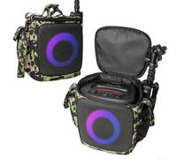 Transport-Optimized EVA Case for JBL For Partybox Encore2 Featuring Structural Integrity and Passive Sound Projection Design (Green)