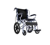 Transport Outdoor Comfortable Mobile Wheelchair Displacement Machines,Portable Folding Outdoor Comfortable Mobile Wheelchair Displacement Machine,Breathable Bee Mesh Cloth,17 Inch Seat