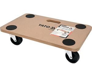 Transport Roller Flat MDF 500x300mm Max. 200kg | Trolley Platform for Furniture and Household Appliances