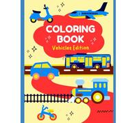 Transport Vehicles Coloring Book
