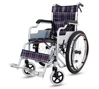Transport Wheelchair Lightweight Foldable,Self propelled Wheelchairs Folding Strong for Adults,Manual Drive Sport Wheel Chair,Bariatric Transit Chairs,with Handbrakes,for Disabled Seniors
