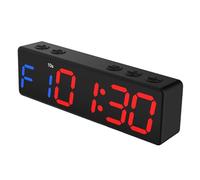 Transportable Attractive Clock for Fitness Models Large LED Screen Long Battery USB Charging Professional Plan Gym Clock