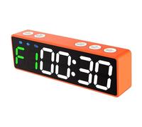 Transportable Attractive Fitness Clock with 8 Professional Training Modes for HIIT Tabata Workouts Large LED Screen Long Battery Life Battery Clock