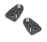 Transportable Bending Cycle Footrest Carbon Fibers Substance Fast Release Mechanism Ideal for Commuters Tourists Not Slip Cycle Foot Assist