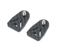 Transportable Bending Cycle Footrest Carbon Fibers Substance Fast Release Mechanism Ideal for Commuters Tourists Bending Cycle Foot Regulator