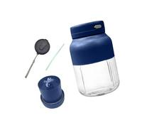 Transportable Combiner For Shakes Snow Crushing 1300ml Rapid Travel Friendly Quiet Motor Dense Plan Easy Cleansing Permanent PC Substance Transportable Combiner
