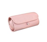 Transportable Cosmetic Brush Owner with Protective Protect Dense Pliable Plan Permanent Impermeable Makeup Addons Bag Impermeable PU Leather Makeup Bag