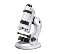 Transportable Discovery for Scientists Including 60-180x, LED 12 Sample Slides Instrument with Base