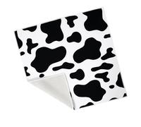 Transportable Fiber Cosmetic Storage Bag Dense Pliable Plan Secure Ending Multiple Pouches for Toiletries Travel Rudiments Transportable Conjuring Cloth Planner, Cow Pattern, Mass Beauty