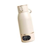Transportable Insulated Infant Bottle Warmer 24 Precise Temperature Settings 500ml Large Capacity Smart Constant Heat for Equation Milk Preparation Equation Toastier