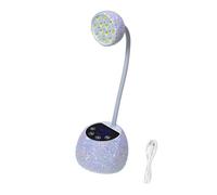 Transportable Mobile Unguis Lamp with Immediate Transducer Triggering Rapid LED Curing for Professional Home Manicures Fast Drying LED Lamp