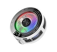 Transportable Phone Refrigerator Attractive Attach 3 Speed Semiconductor Refrigerating Lighting Live Temperature Observe For Robot Tablets INTELLIGENCE Intelligent Refrigerating Fan For Phones