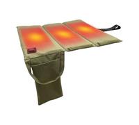 Transportable Stadium Seat Stove University Cloth Construction 3 Temperature Settings USB Connection for Concerts Games Transportable Warmed Pillow