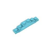 Transportation 1X6 Wheel Eyebrow Fender 4PCS Compatible with Lego 62361 GDS-M099 Classic Bulk Toy MOC Color:Medium Azure 322