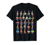 Transportation Alphabet Letters Learning Preschool Teachers T-Shirt